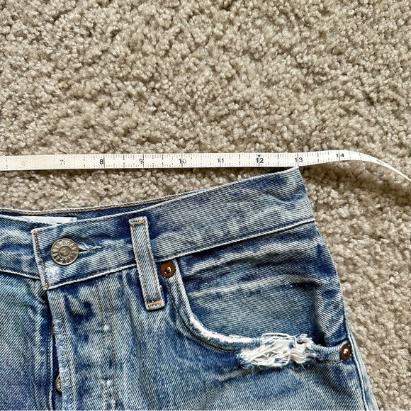 SOLD AGOLDE Dee Shorts size 26 - Picture 5 of 5